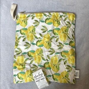NEW Marley's Monsters Lemon Print Wet Bag